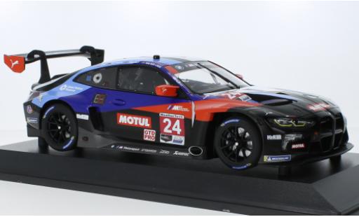 Modelauto Bmw M4 gt3 GTD No.24 M Team RLL IMSA 2022 1/18 Minichamps