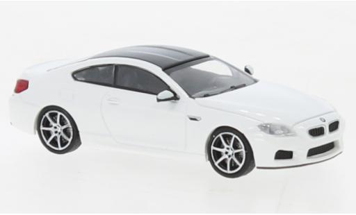 Modelauto Bmw M6 Coupe wit 2015 1/87 Minichamps