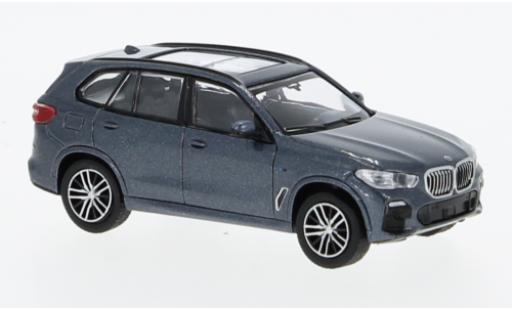 Modelauto Bmw X5 suv (G05) metallic grijs 2019 1/87 Minichamps