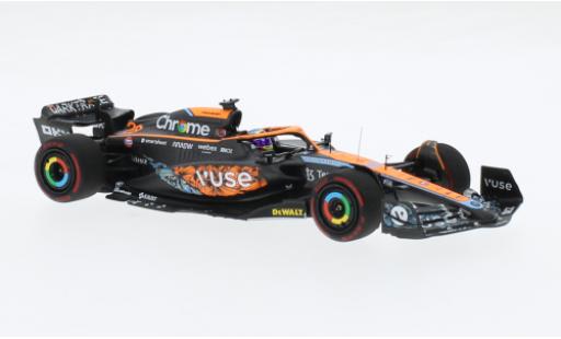 Modelauto McLaren F1 MCL36 No.28 Team formule 1 Test Abu Dhabi 2022 1/43 Minichamps