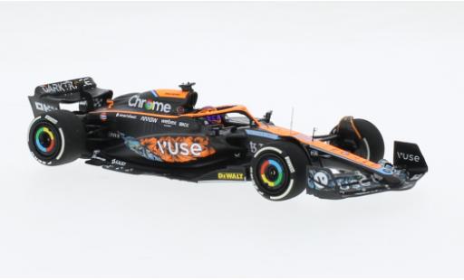 Modelauto McLaren F1 MCL36 No.3 Team formule 1 GP Abu Dhabi 2022 1/43 Minichamps