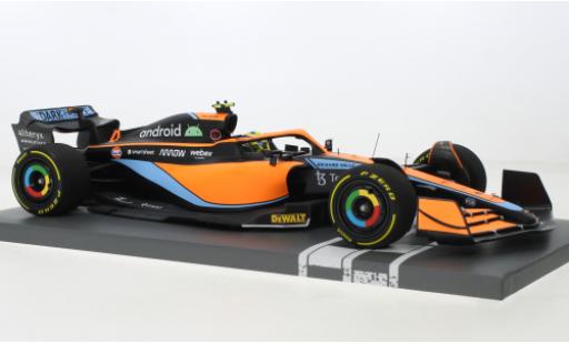 Modelauto McLaren F1 MCL36 No.4 Team formule 1 GP Bahrain 2022 1/43 Minichamps