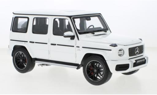 Modelauto Mercedes Classe G AMG G63 wit 2018 1/18 Minichamps