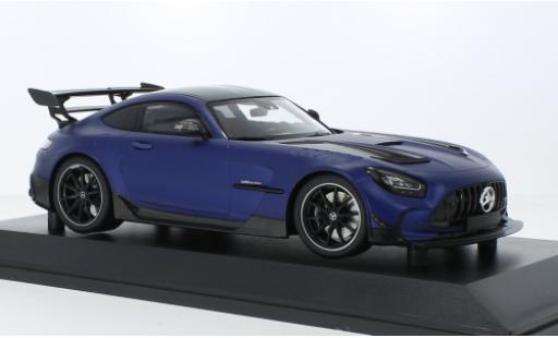 Modelauto Mercedes AMG GT Black Series mat blauww 2020 1/18 Minichamps
