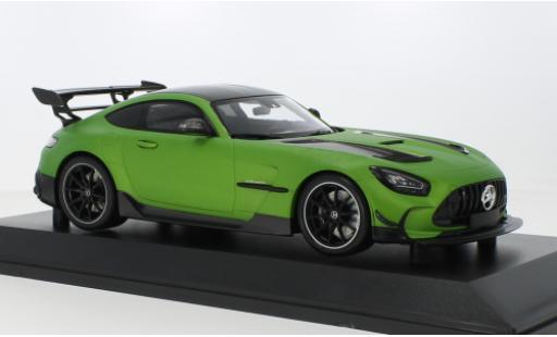 Modelauto Mercedes AMG GT Black Series matgroen 2020 1/18 Minichamps