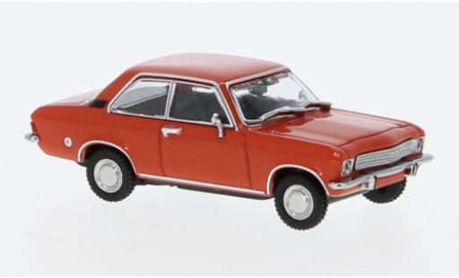 Modelauto Opel Ascona A Base A rood clair 1970 1/87 Minichamps