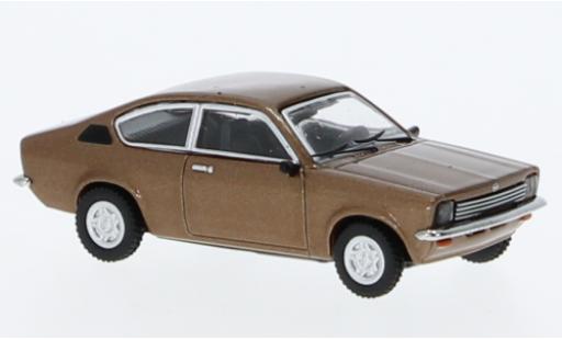 Modelauto Opel Kadett C Coupe C metallic brun 1973 1/87 Minichamps