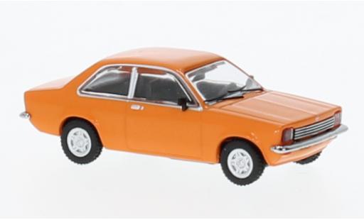 Modelauto Opel Kadett C Base C oranje 1973 1/87 Minichamps