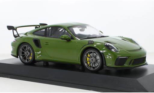 Modelauto Porsche 911 GT3 R (991.2) S groen 2019 1/18 Minichamps