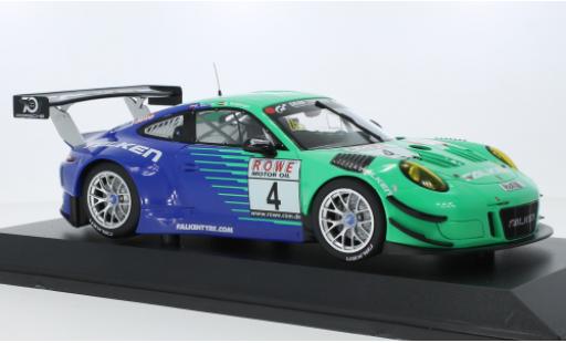 Modelauto Porsche 911 GT3 R No.4 Falken Motorsports Falken VLN Nuerburgring 2018 1/18 Minichamps