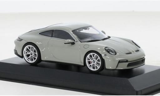 Modelauto Porsche 911 GT3 Touring grijs 2021 1/43 Minichamps