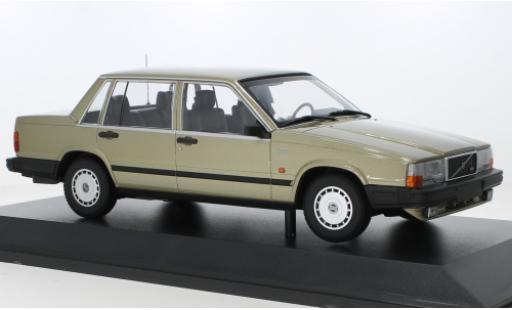 Modelauto Volvo 740 GL metallic dor&Atilde;&copy; 1986 1/18 Minichamps