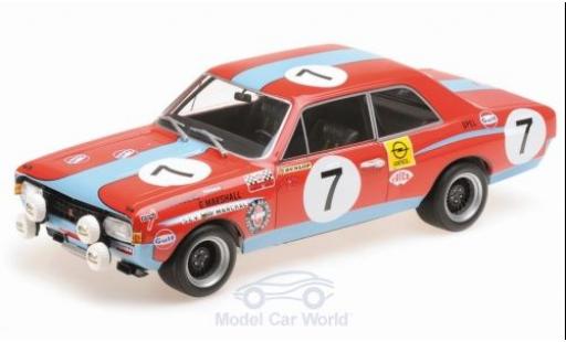 Modelauto Opel Commodore C A Steinmetz No.7 Gulf 24h Spa 1972 P.Joossens/G.Marshall 1/18 Minichamps