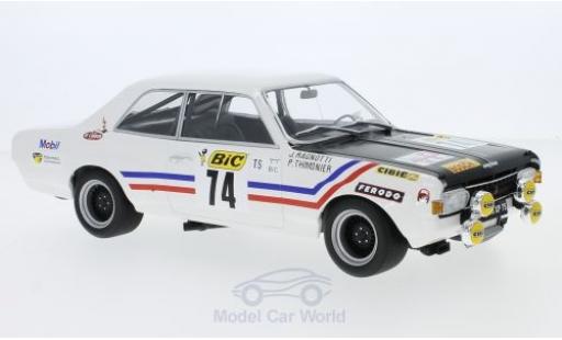Modelauto Opel Commodore C A Steinmetz No.74 Tour de France Auto 1971 J.Ragnotti/P.Thimonier 1/18 Minichamps