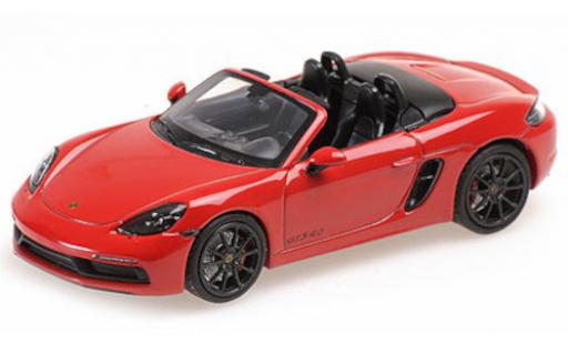 Modelauto Porsche 718 GTS (982) rood 2020 1/43 Minichamps