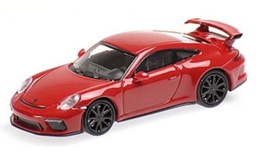 Modelauto Porsche 911 GT3 rood 2017 1/87 Minichamps