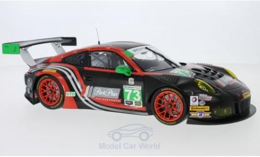 Modelauto Porsche 911 GT3 R No.73 Park Place Motorsport 24h Daytona 2017 P.Lindsey/J.Bergmeister/J.McMurray/N.Siedler 1/18 Minichamps