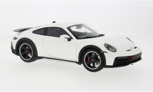 Modelauto Porsche 911 Dakar wit 2022 1/18 Minichamps