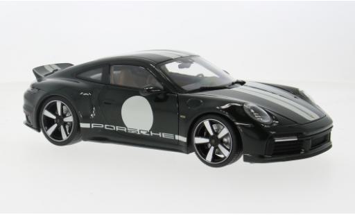 Modelauto Porsche 911 Sport Classic metallic groen 2022 1/18 Minichamps