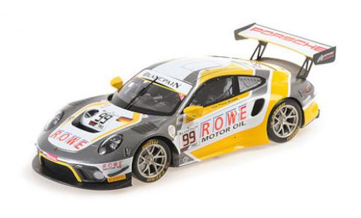 Modelauto Porsche 911 GT3 R (991.2) No.99 ROWE Racing ROWE 24h Spa 2019 M.Campbell/D.Olsen/D.Werner 1/18 Minichamps