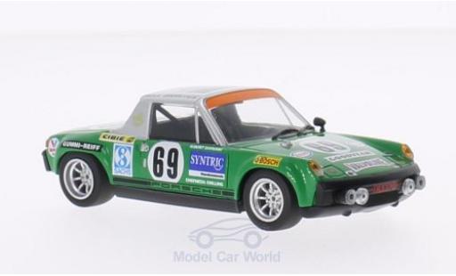Modelauto Porsche 914/6 Base /6 No.69 Max Moritz Racing 24h Le Mans 1971 G.Quist/D.Krumm 1/43 Minichamps