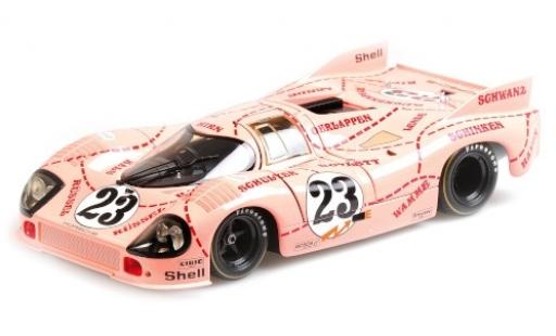 Modelauto Porsche 917 1971 /20 No.23 roze Pig 24h Le Mans W.Kauhsen/R.Joest 1/18 Minichamps