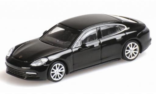 Modelauto Porsche Panamera 4S zwart 2015 1/87 Minichamps