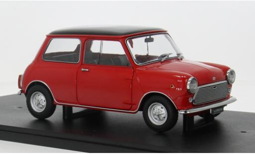 Modelauto Mini Cooper Base Bmw MkI rood/zwart 1966 1/18 Mitica