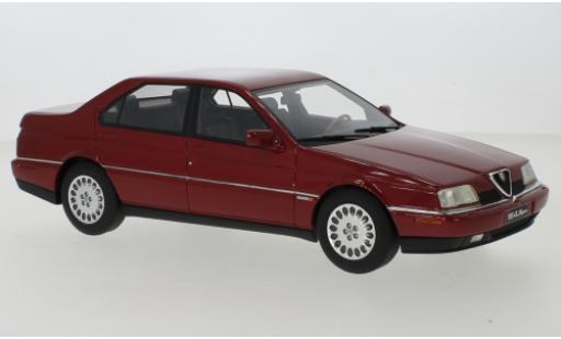 Modelauto Alfa Romeo 164 v6 Super 3.0 24V metallic rood 1992 1/18 Mitica