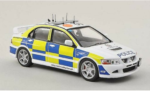 Mitsubishi Lancer Evolution VIII 1/43 IXO Evo Essex Politie - ANPR Intercept Team Politie (UK) 2007 modelauto