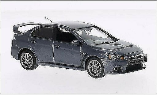 Mitsubishi Lancer Evolution X 1/43 Vitesse Evo Final Edition metallic grijs RHD modelauto