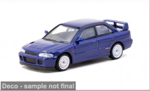 Modelauto Mitsubishi Lancer Evolution II GSR blauw 1994 1/64 Tarmac Works