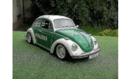 Volkswagen Kafer Base 1/18 Solido coxinelle politie / politie modelauto