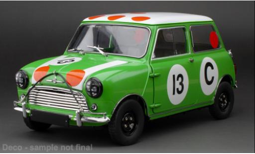 Modelauto Mini Cooper S Morris Gallaher 500 1966 #13 R.Aaltonen/B.Holden 1/12 Sun Star