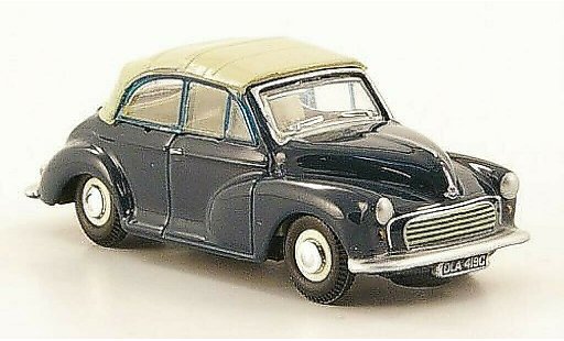 Morris Minor Base 1/76 Oxford blauw/grijs gesloten modelauto