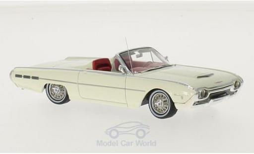 Modelauto Ford Thunderbird Bullet Bird Sports Roadster wit 1/43 Motorhead