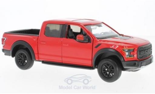 Modelauto Ford F-150 Raptor 50 rood 2017 1/24 Motormax