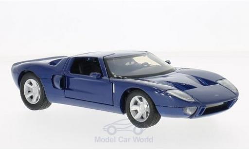 Modelauto Ford GT Concept blauw 1/24 Motormax