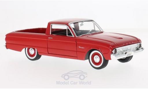 Modelauto Ford Ranchero Berline rood 1960 1/24 Motormax