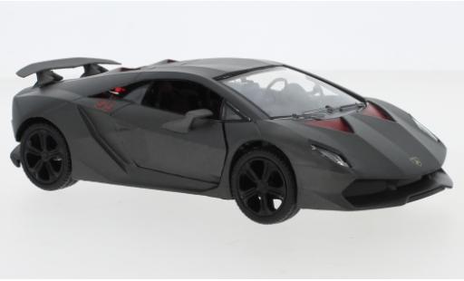 Modelauto Lamborghini Sesto Elemento Base metallic antraciet 1/24 Motormax