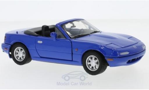 Modelauto Mazda MX-5 Base -5 Miata blauw 1/24 Motormax