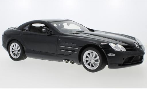 Modelauto Mercedes CLA Base McLaren SLR metallic zwart 1/12 Motormax