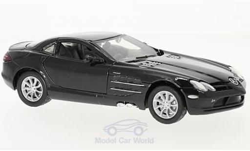 Modelauto Mercedes SLR Base McLaren zwart 1/24 Motormax