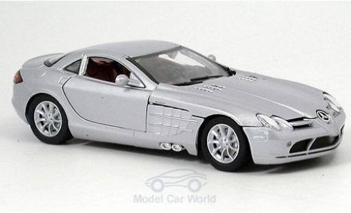 Modelauto Mercedes SLR Base McLaren grijs 1/24 Motormax