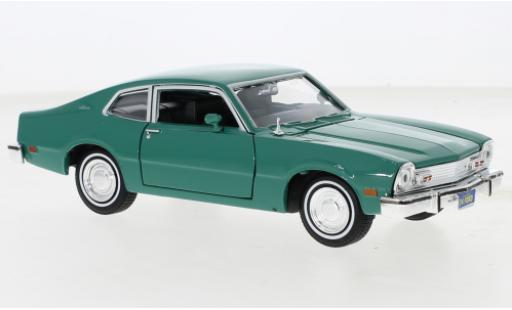 Modelauto Ford Maverick Berline groen 1974 1/24 Motormax