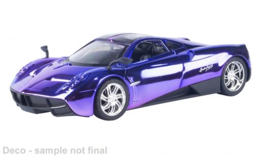 Modelauto Pagani Huayra Base paars 1/24 Motormax