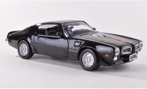 Modelauto Pontiac Firebird 1973 Trans Am zwart sans Vitrine 1/24 Motormax