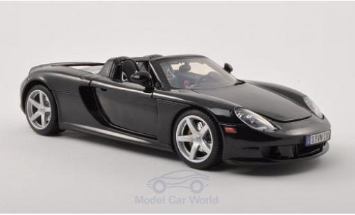 Modelauto Porsche Carrera GT Base zwart 2004 1/18 Motormax