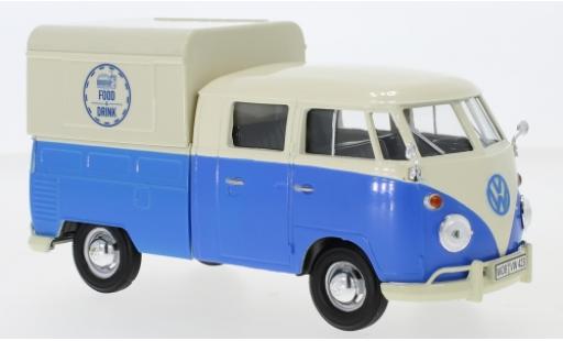 Modelauto Volkswagen T1 Base Doka Food Truck 1/24 Motormax