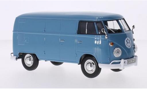 Modelauto Volkswagen T1 Base bestelwagen blauw 1/24 Motormax